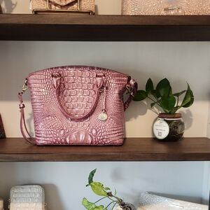 ✨️Brahmin Duxbury Satchel - Mulberry Potion Melbourne - Genuine Leather✨️